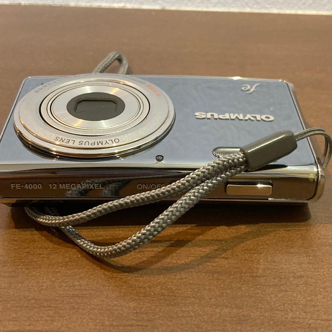 OLYMPUS デジタルカメラ FE-4000 シルバー