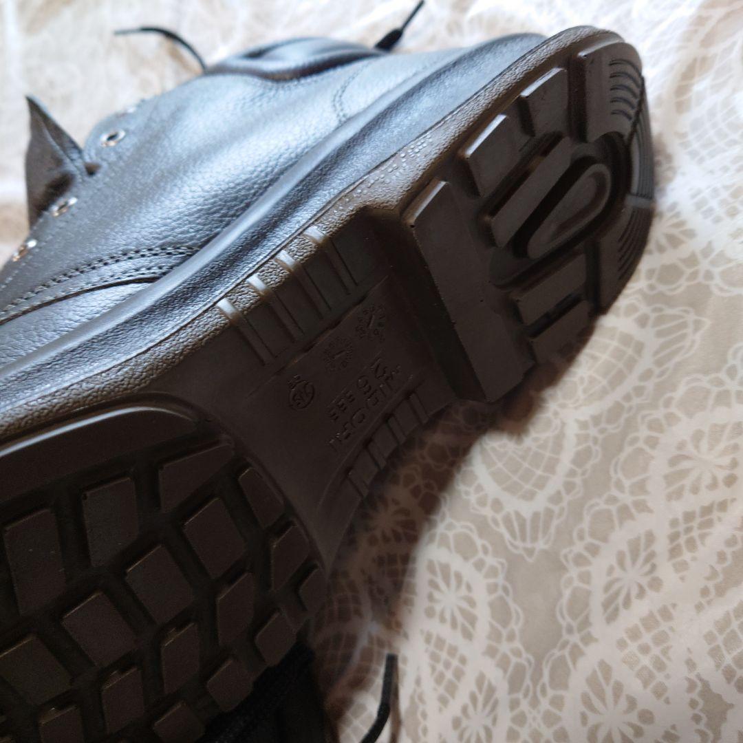新品未使用PREMIUM COMFORT 黒ミドリ 安全靴26.0