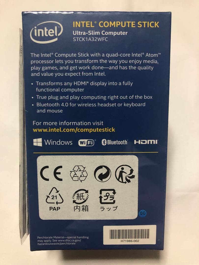★新品INTEL COMPUTE STICK パソコン CSTK-32W★