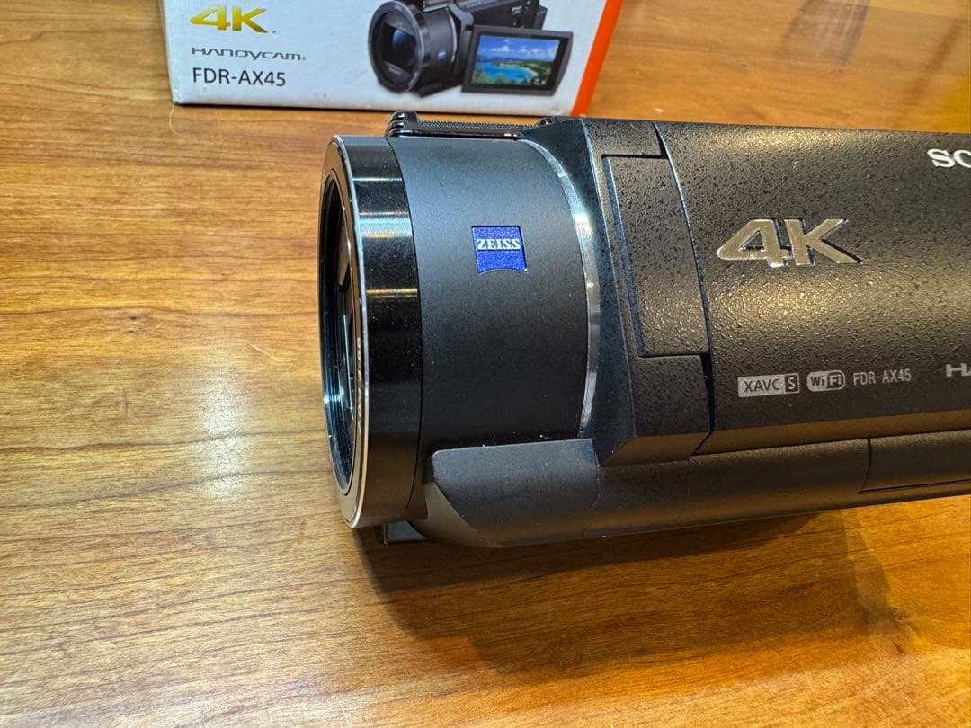美品　SONY FDR-AX45 4K ビデオカメラ本体　ハンディカム