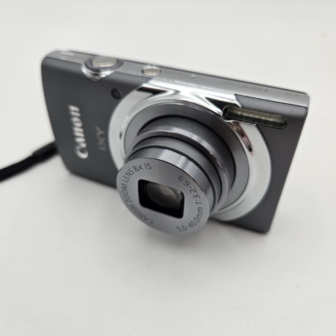 【美品】CANON IXY 130 GY デジタルカメラ デジカメ グレー