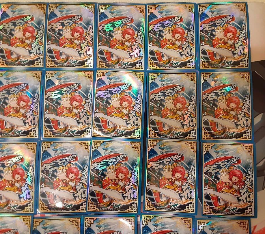 程度良好　入手困難　希少　当時物　閃光娘々プリン　旧公式スリーブ　デュエマ　1