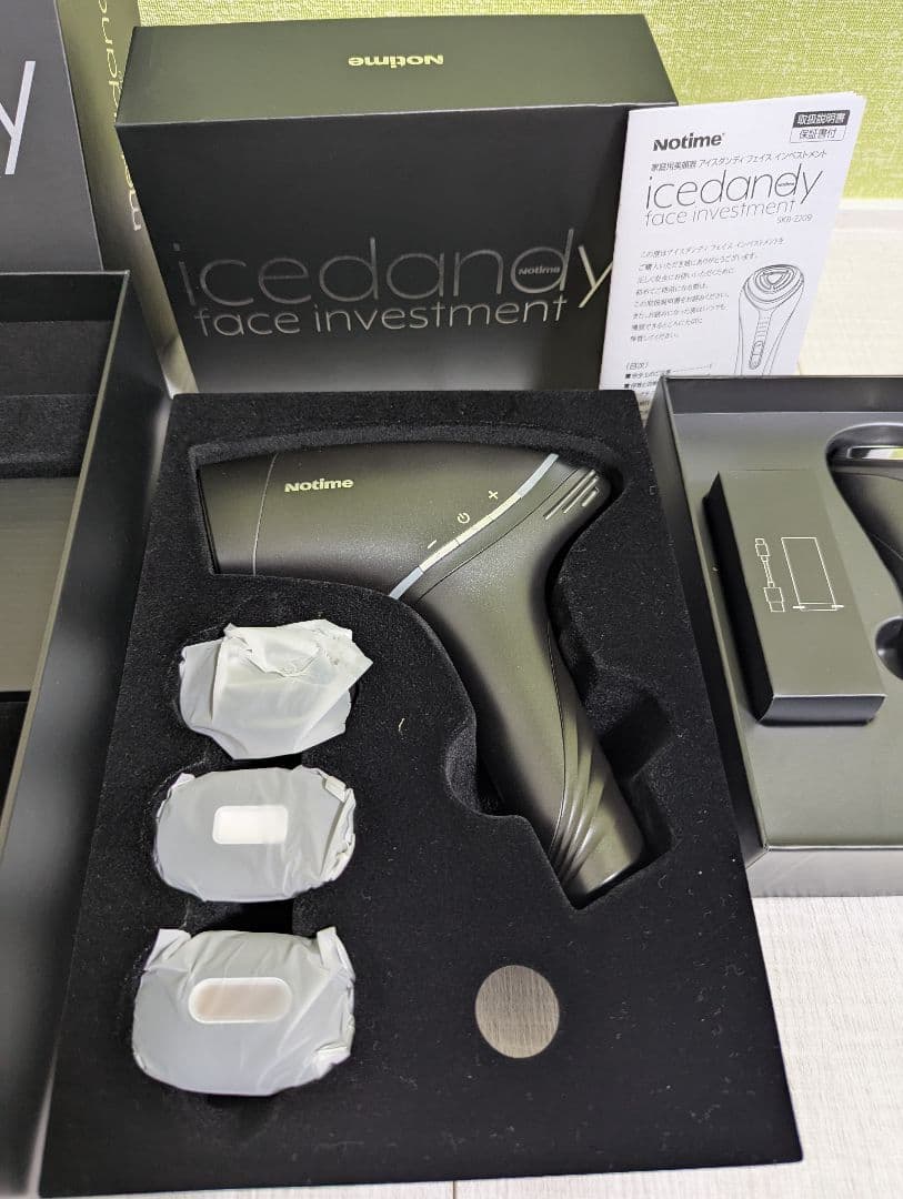 Nodtime icedanely 脱毛器。美顔器は新品です✨