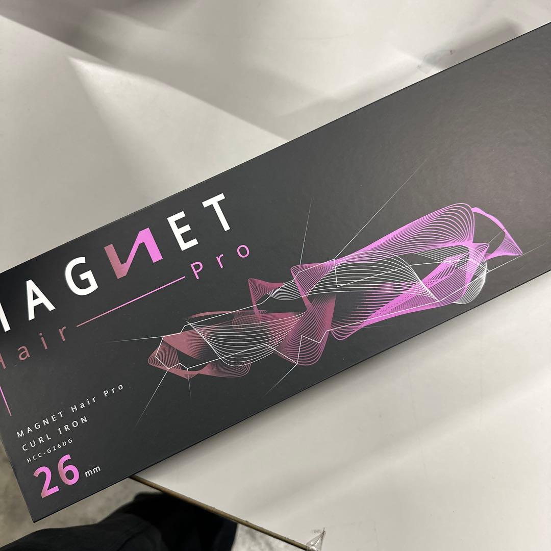 マグネットヘアプロ カールアイロン26mm HCC-G26DG