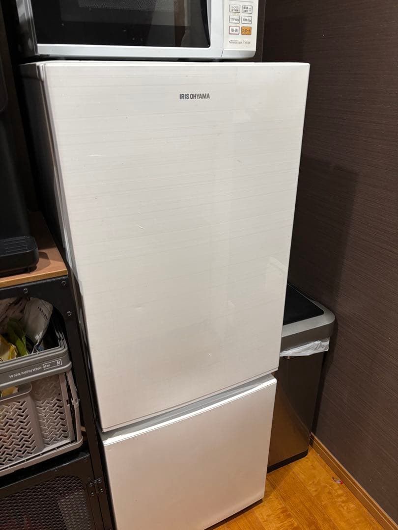 送料込！アイリスオーヤマ 冷蔵庫 156L 自動霜取機能付き AF156-WE