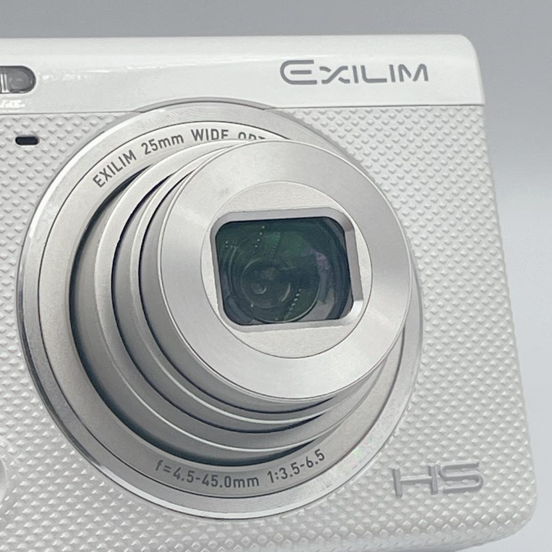 【極美品】CASIO EXILIM デジタルカメラ EX-ZR70 ホワイト