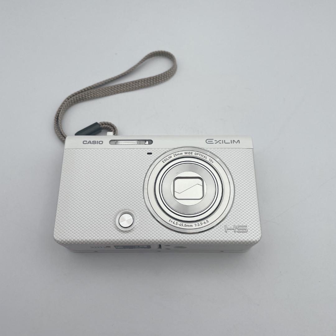 【極美品】CASIO EXILIM デジタルカメラ EX-ZR70 ホワイト