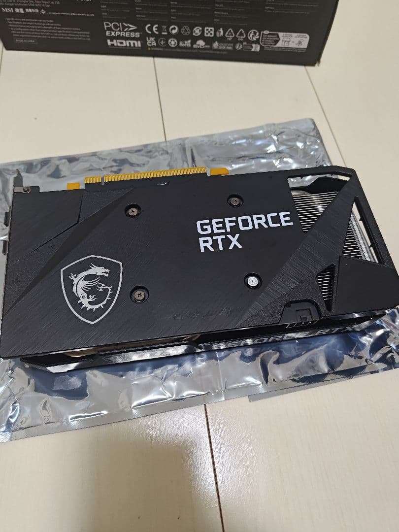 グラフィックボード・グラボ・ビデオカード MSI GeForce RTX 3060 Ti Ventus 2X