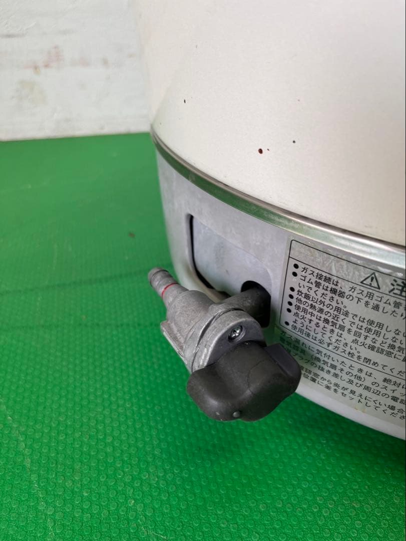 ☆工場整備品☆リンナイ ガス炊飯器 ホワイト　3升　6.0L