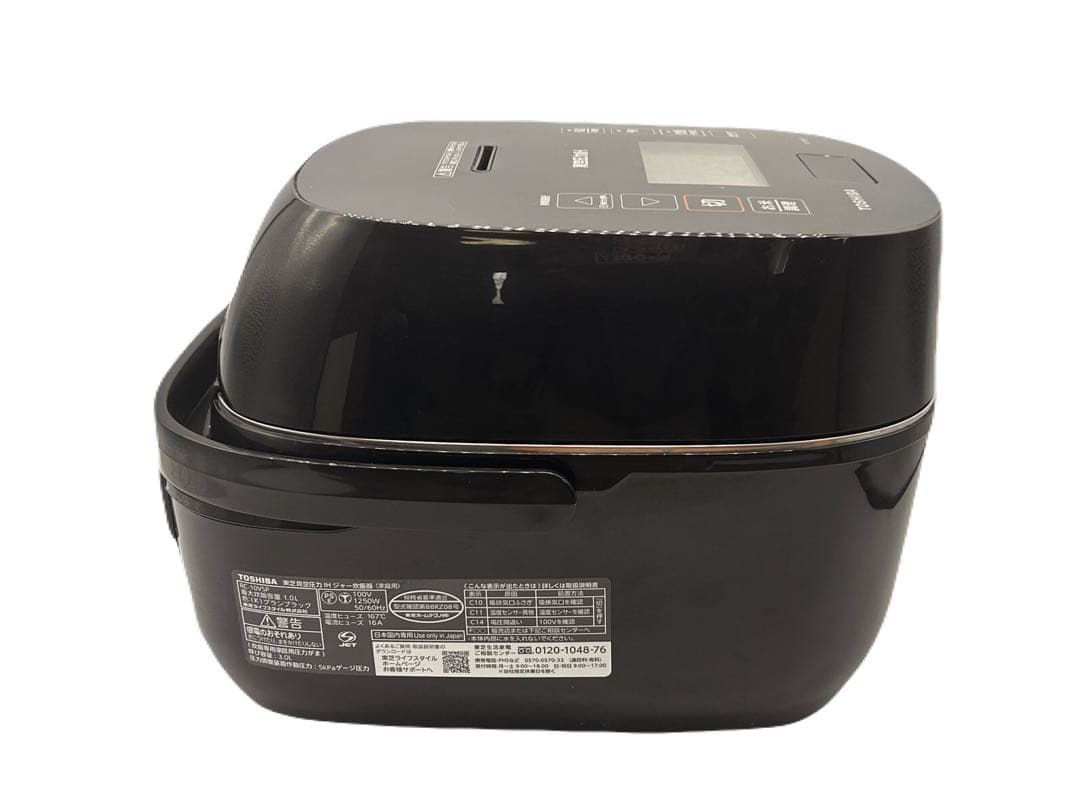TOSHIBA RC-10VSP 真空圧力 IHジャー炊飯器　 -437-