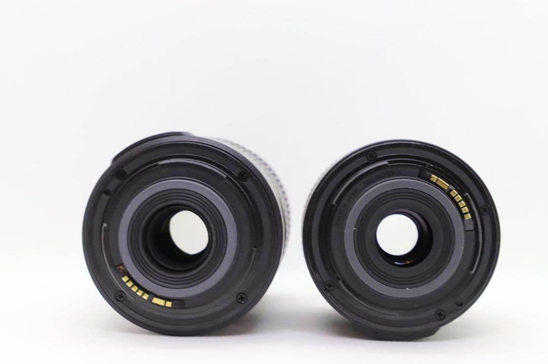 1月23日限定【2本】Canon EF-S18-55mm & 55-250mm