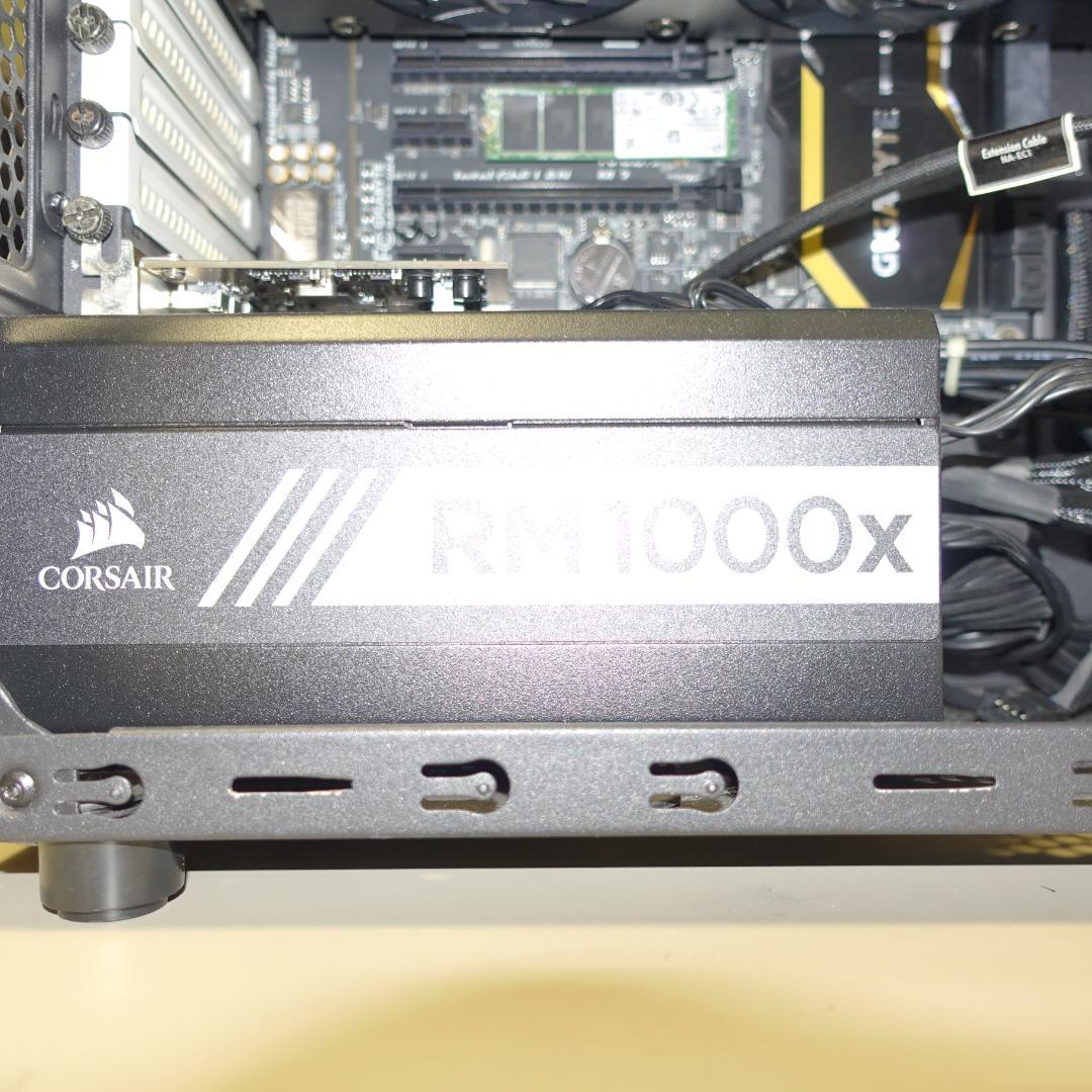 【部品取り】電源 RM1000X、Core-i7、DDR4メモリ、冷却ファンなど