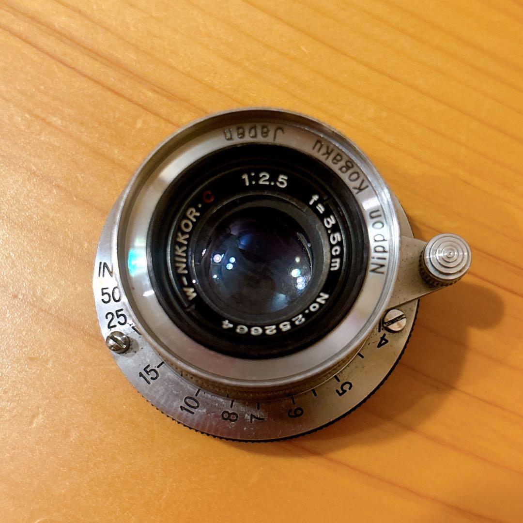 W-Nikkor-C 1:2.5 35mmレンズ　ライカLマウント