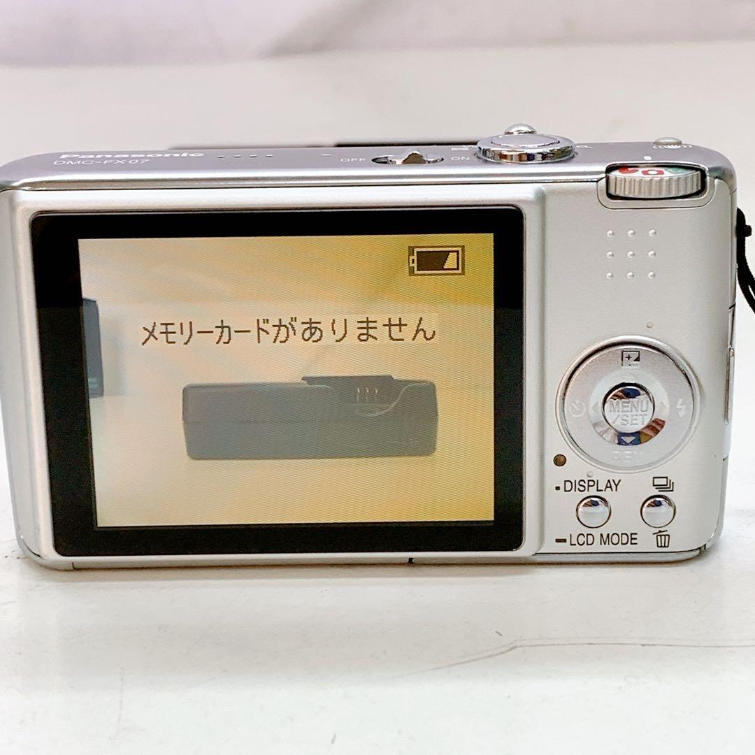 2AAM005【動作品】パナソニックLumix デジカメDMC -FX07