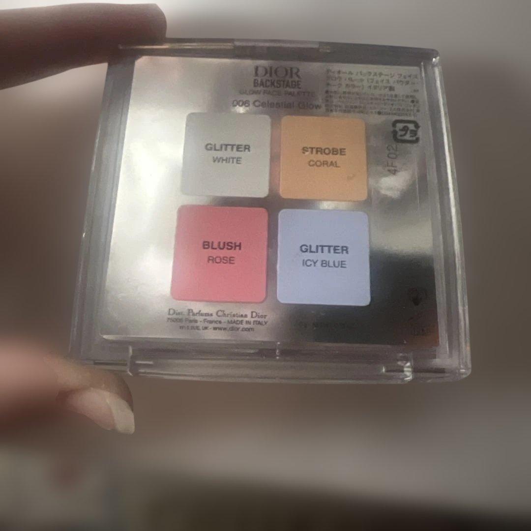 Dior バックステージ
