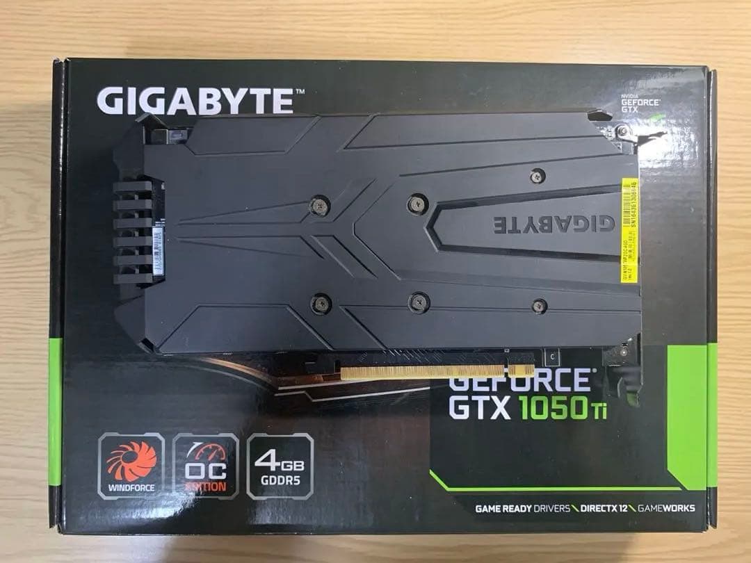 【美品】GIGABYTE GTX 1050 Ti 4GB
