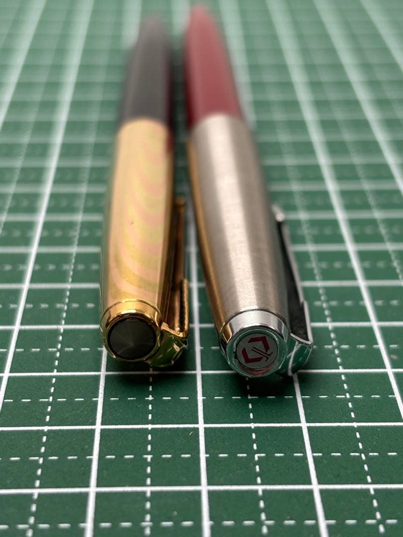 Parker61 2本セットポールペンシャープペンシル金張り 12K
