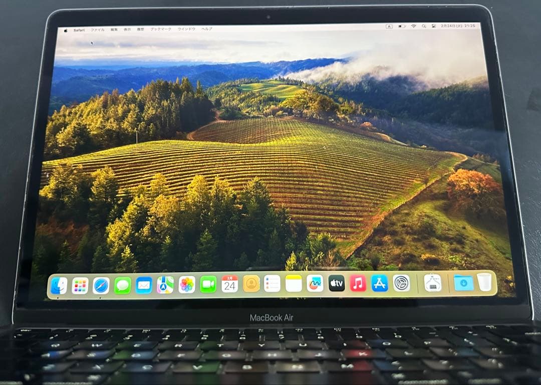 現状品 MacBook Air 13インチ 16gb 512gb us配列