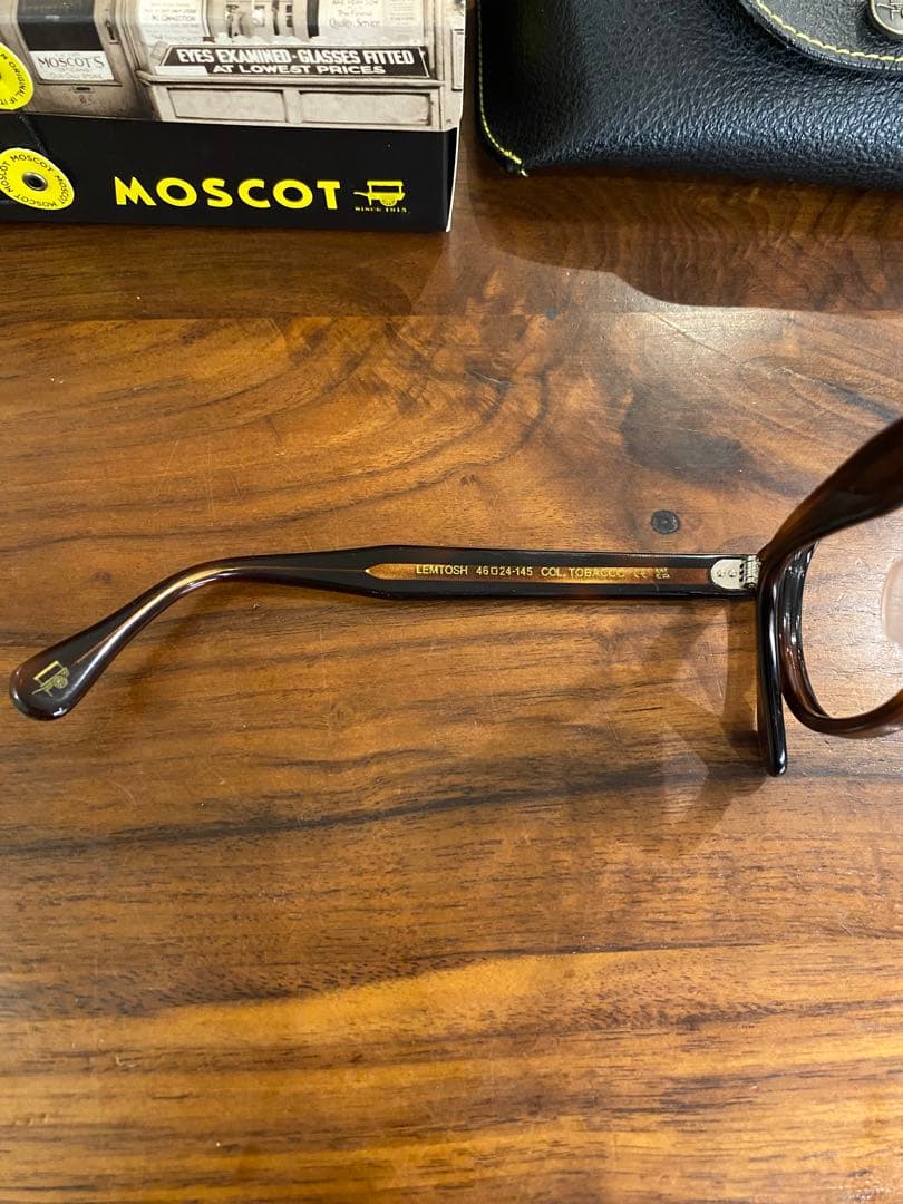 メガネ・老眼鏡 MOSCOT LEMTOSH 46 TOBACCO
