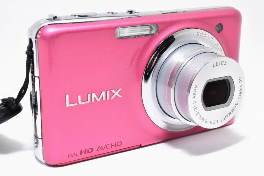 美品　Panasonic LUMIX DMC-FX77 ピンク ＃A415