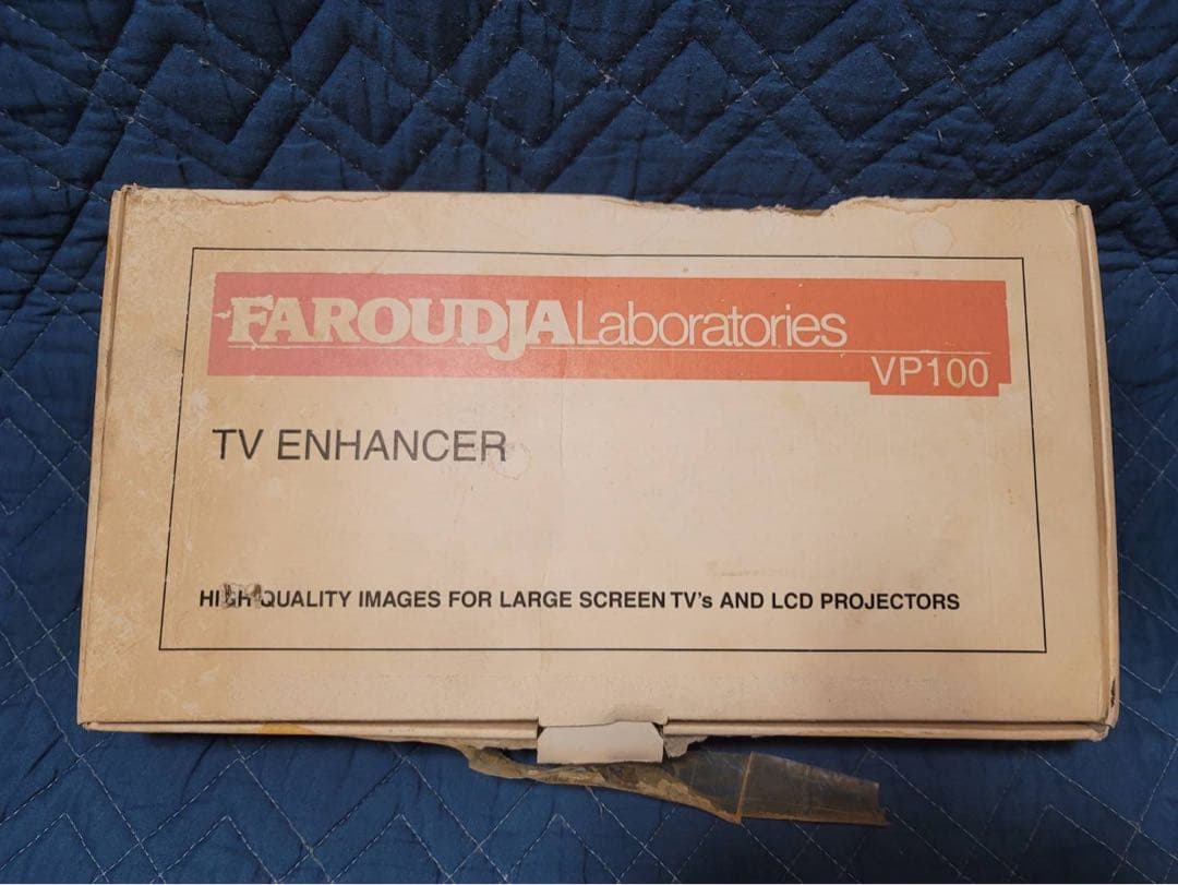 【新品・未使用】FAROUDJA VP100ラインダブラーTVENHANCER