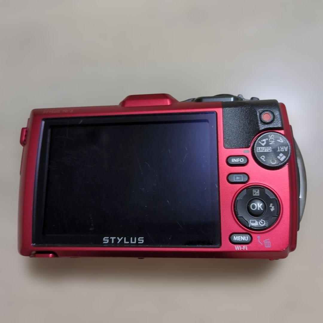 OLYMPUS Tough TG-3 レッド Wi-Fi機能付き