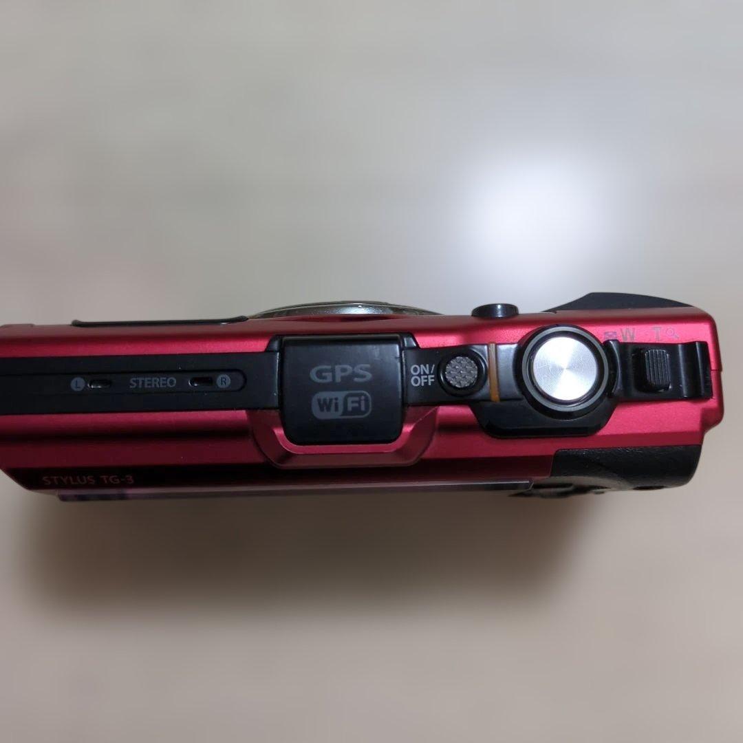 OLYMPUS Tough TG-3 レッド Wi-Fi機能付き