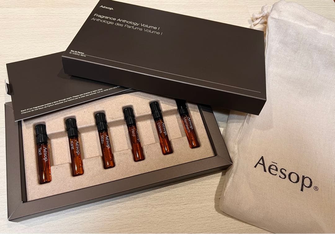 【新品未使用】Aesop Fragrance Anthology 6本入り