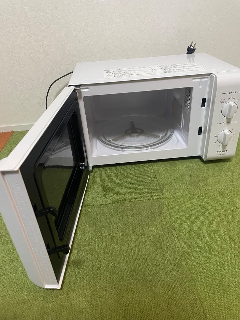 YAMAZEN 電子レンジ 50Hz 専用 2019年製 YRB-177