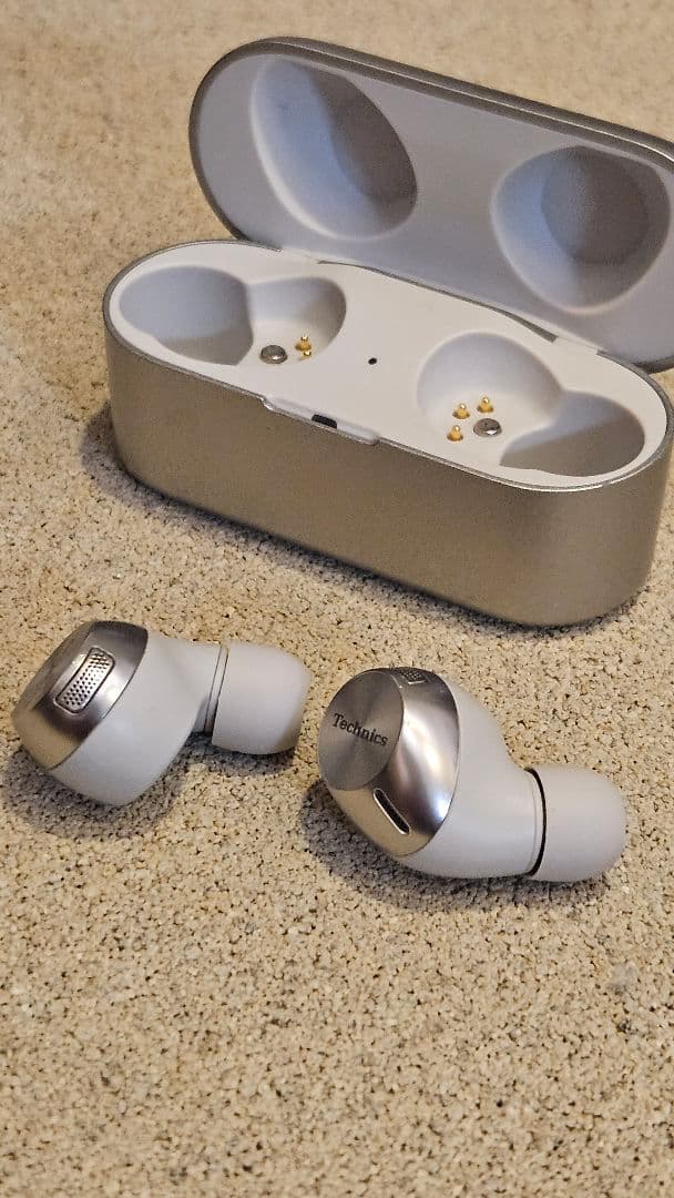 【動作良好】Technics EAH-AZ40M2 両耳イヤホン+ケース+付属品