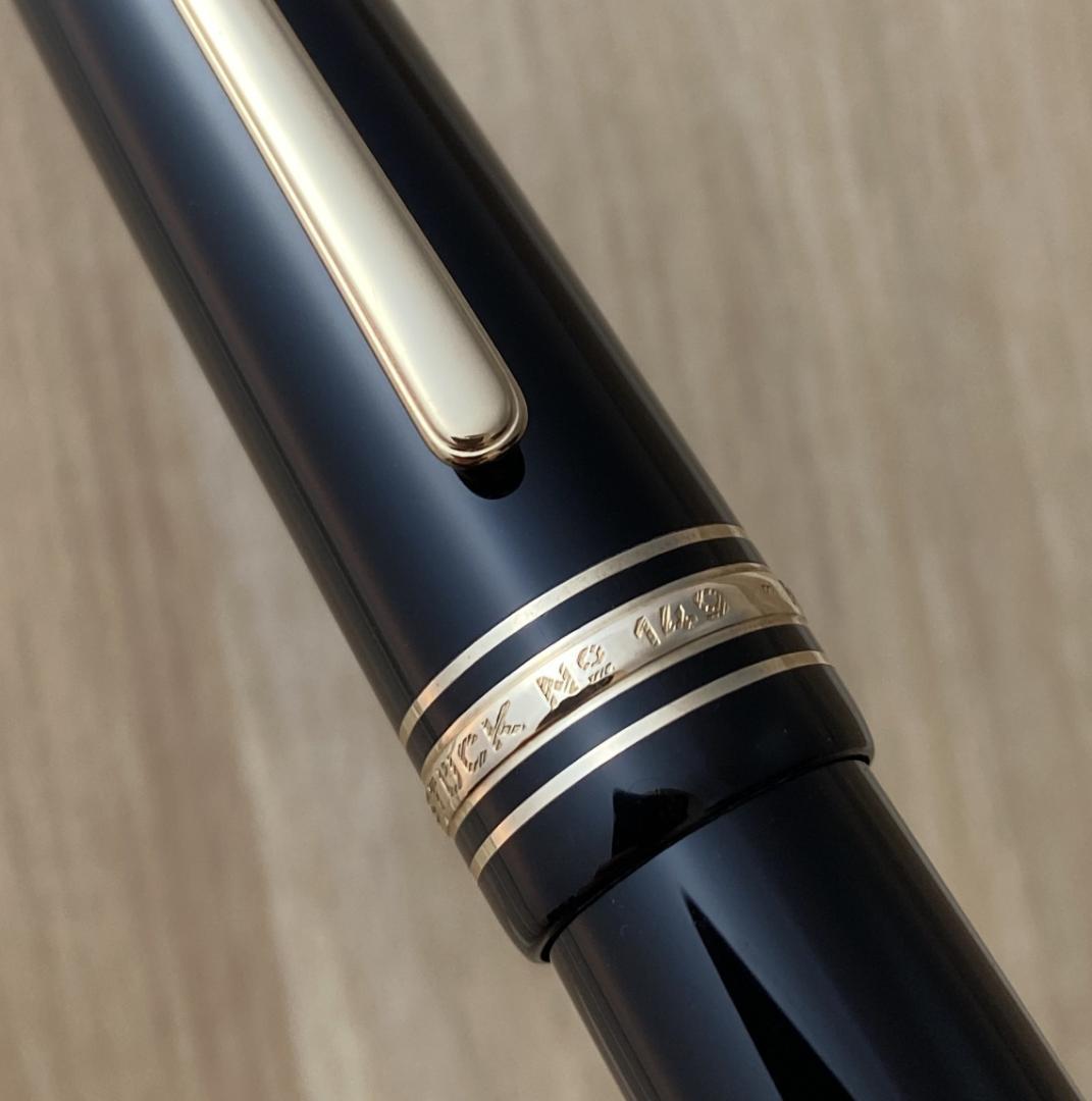 超美品 レア モンブラン 149 14K (EF) 極細字 エボナイト 万年筆