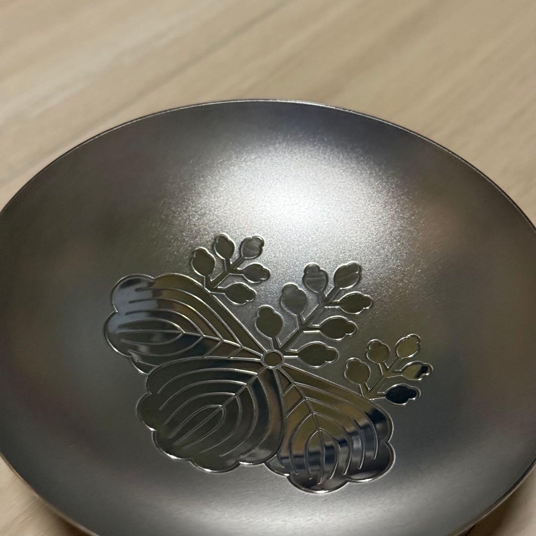 純銀 銀盃 銀杯 SILVER1000刻印 内閣総理大臣 贈　約141g