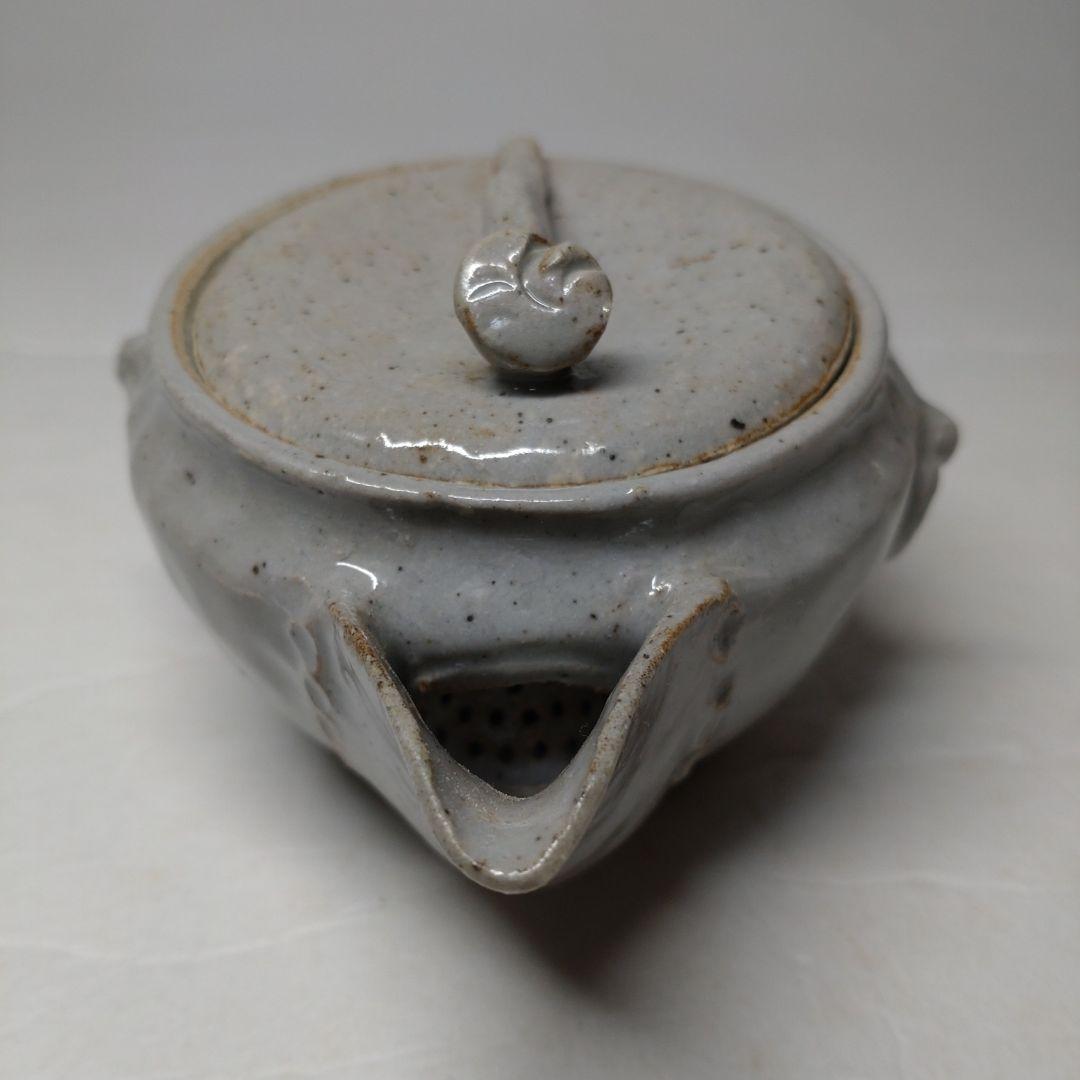 砥部焼 友澤波六造 手びねり 玉露 茶器揃 共箱