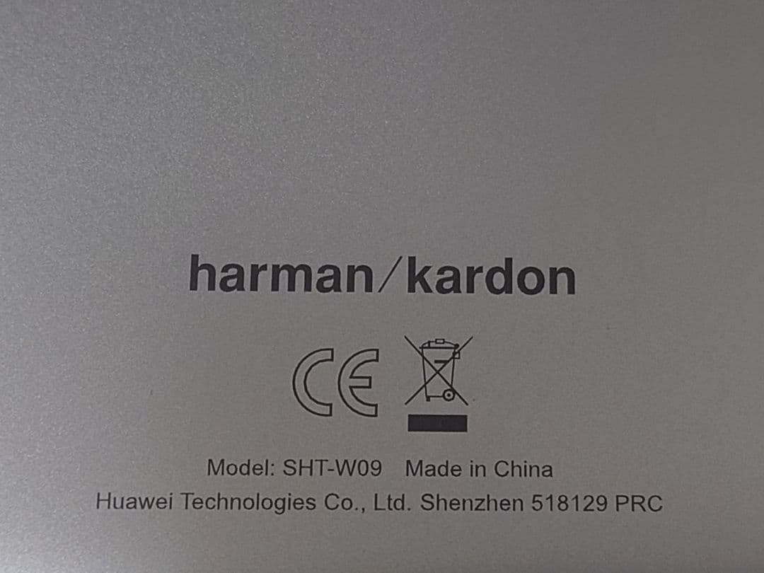 HUAWEI MediaPad M5(SHT-W09) 32GB　付属品なし