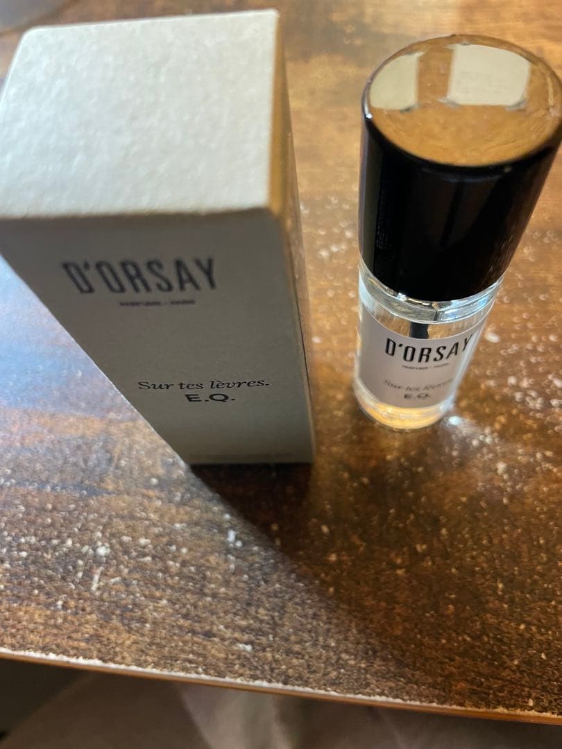 D'ORSAY Sur tes lèvres E.Q.