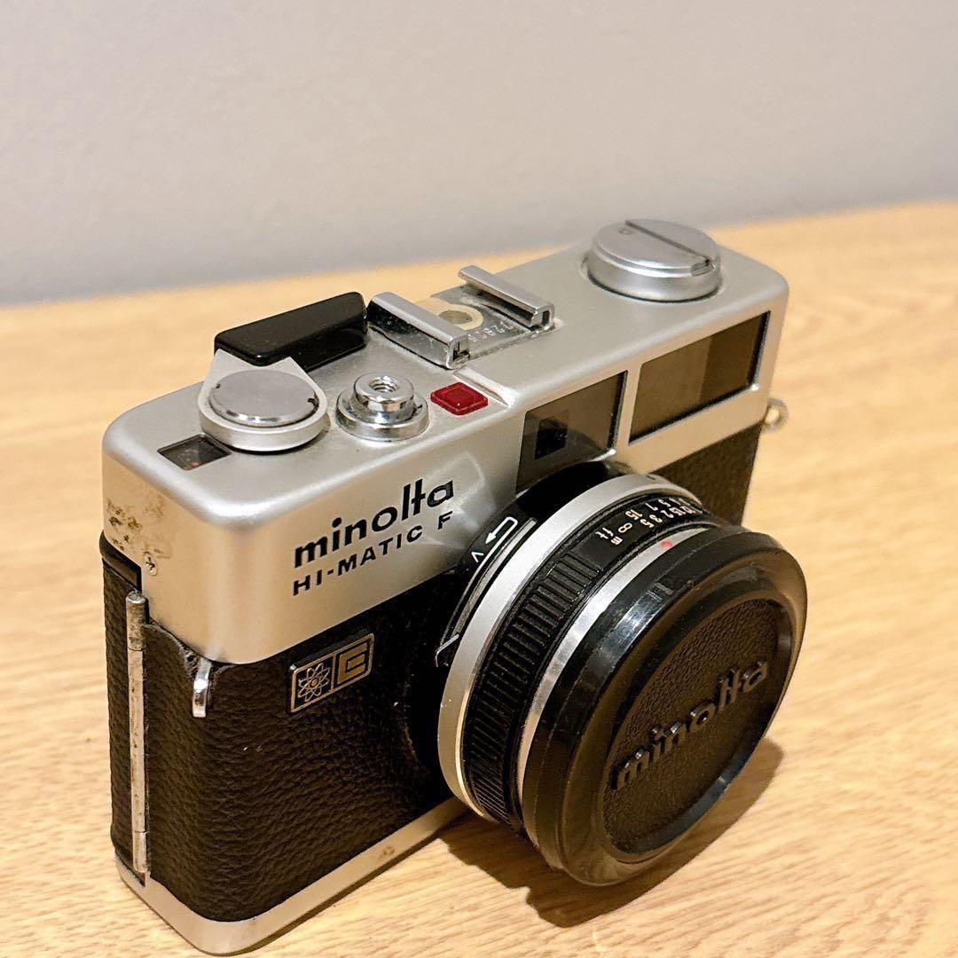 動作確認済み⭐️MINOLTA HI-MATIC F フィルムカメラ コンパクト