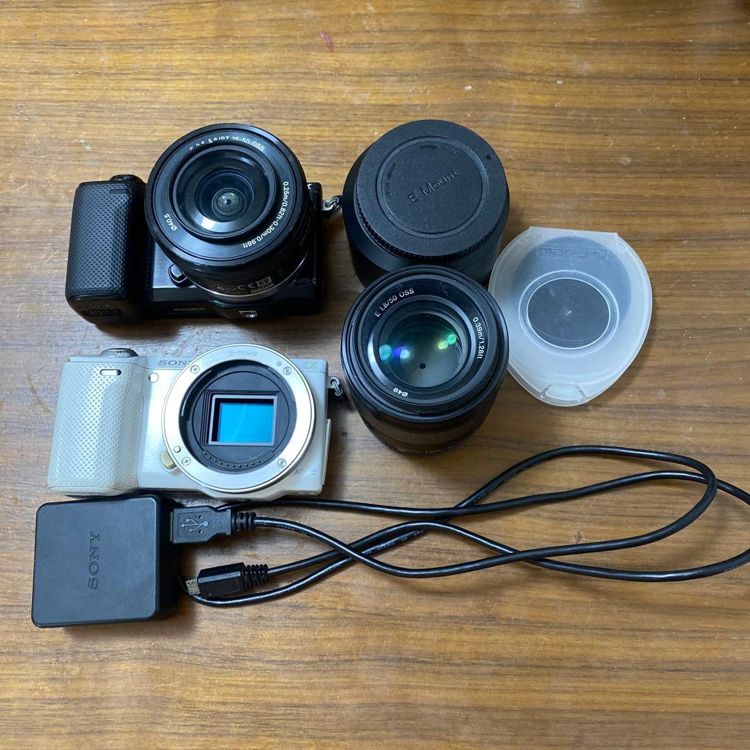 SONY ミラーレス一眼カメラ　NEX-5R レンズ2本付き
