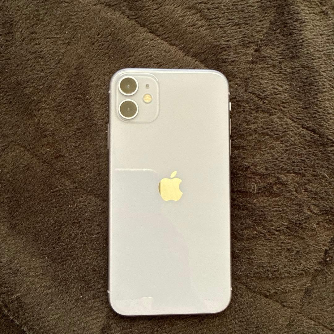 Apple iPhone 11 256GB パープル ケース５個付き