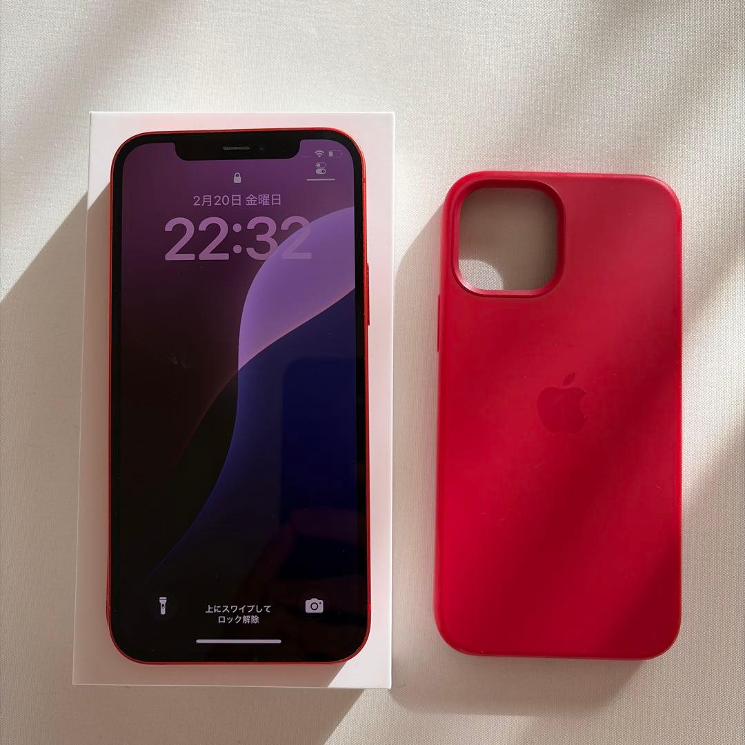 Apple iPhone 12 256GB本体(RED)
