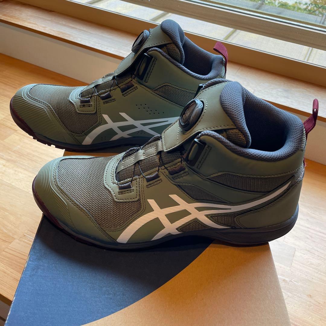 asics【WINJOB CP214 TS BOA】オリーブ26.5cm