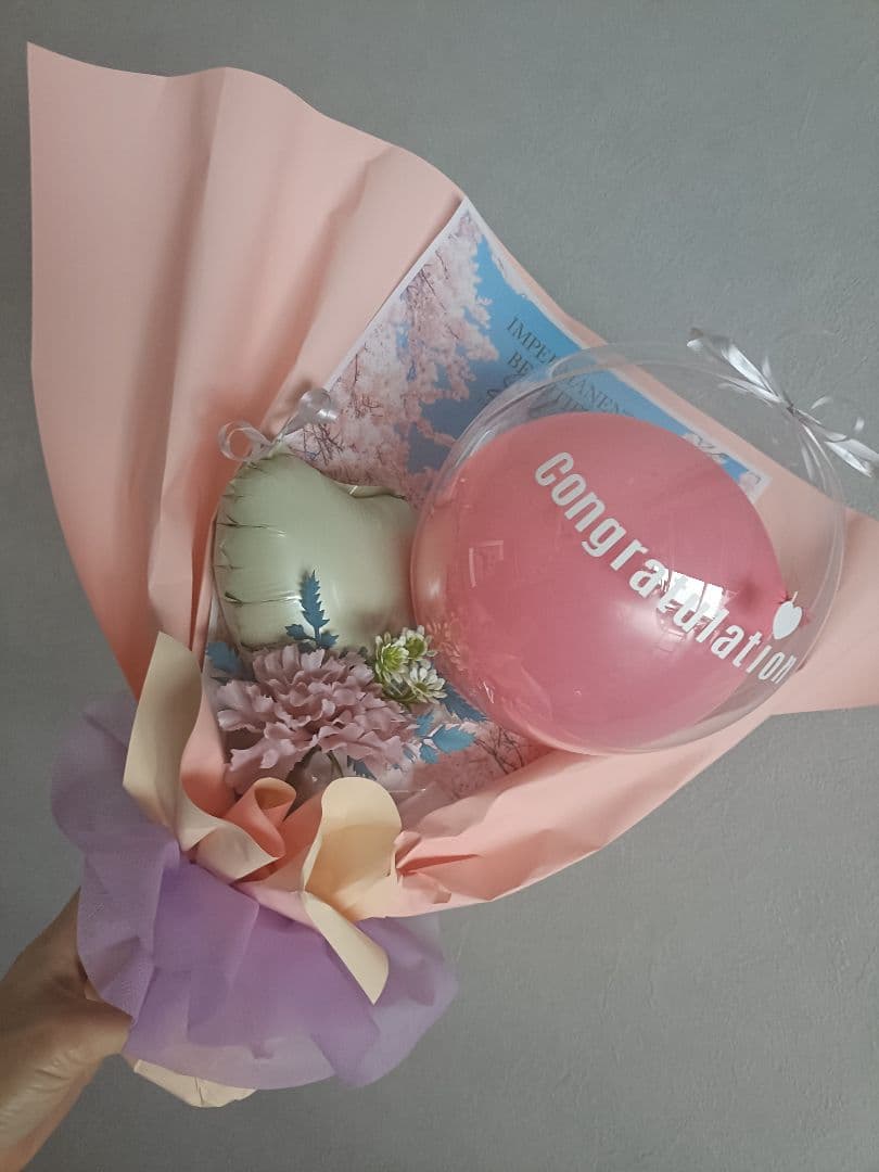 ゆゆさま。5点。お揃違い風☆3/7☆宮城　ナチュラルフラワーバルーン