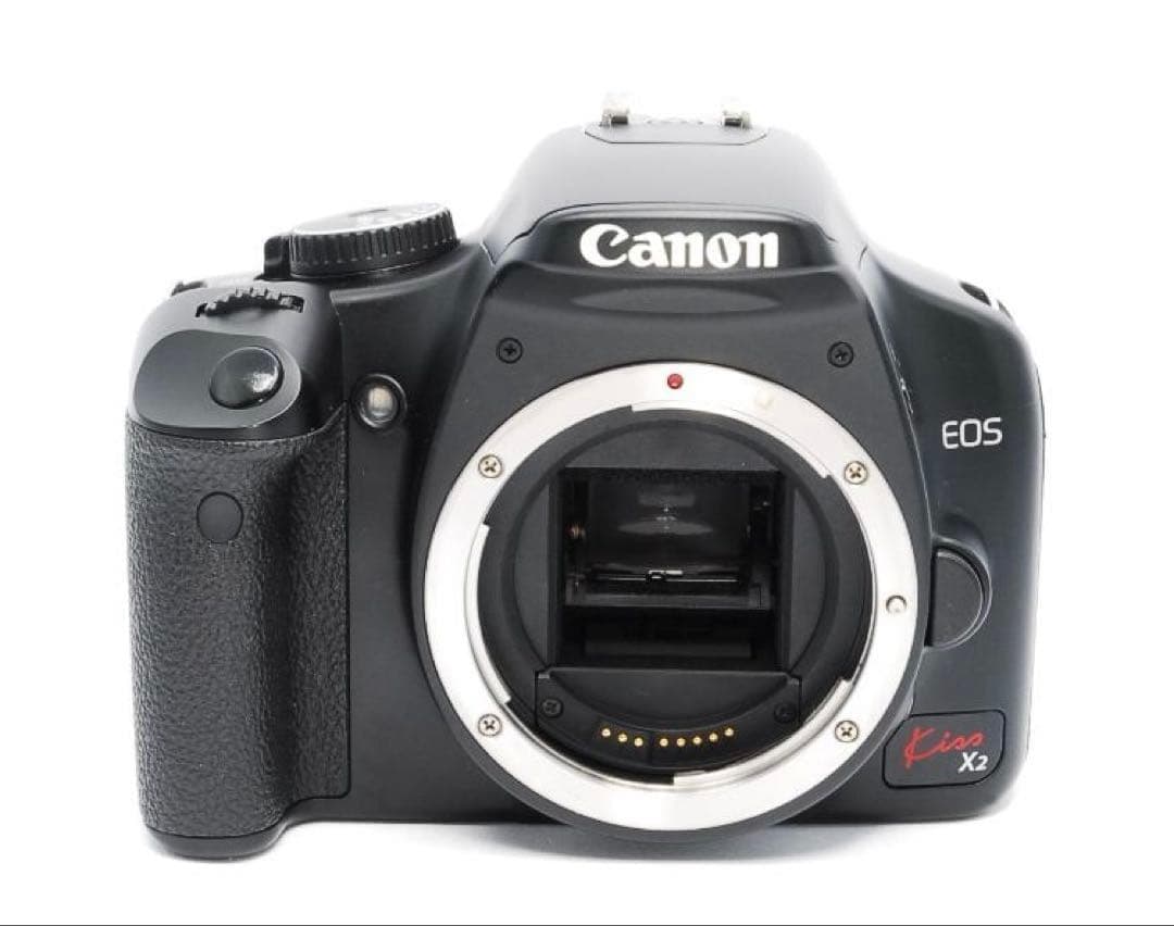 高画質‼️超軽量‼️Canon Kiss X2‼️スマホ転送OK‼️ダブルレンズ‼️美品‼️