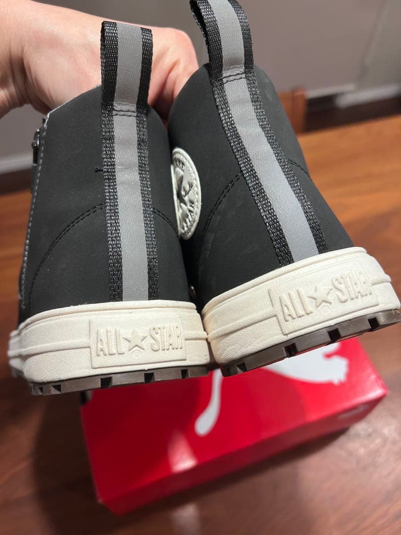 CONVERSE ALL STAR ジップ プロテクティブスニーカー　23.5