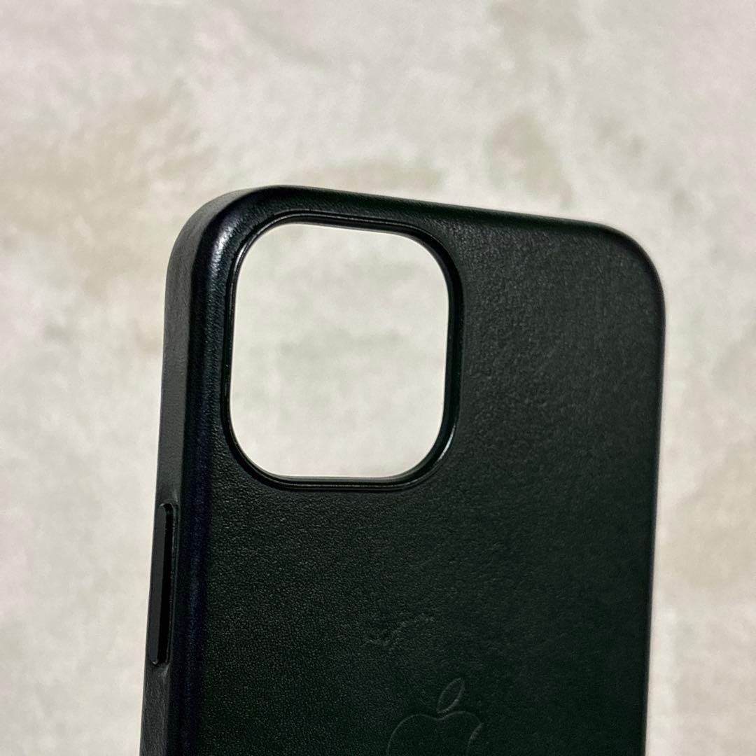iPhone 13 mini レザーケース セコイアグリーン