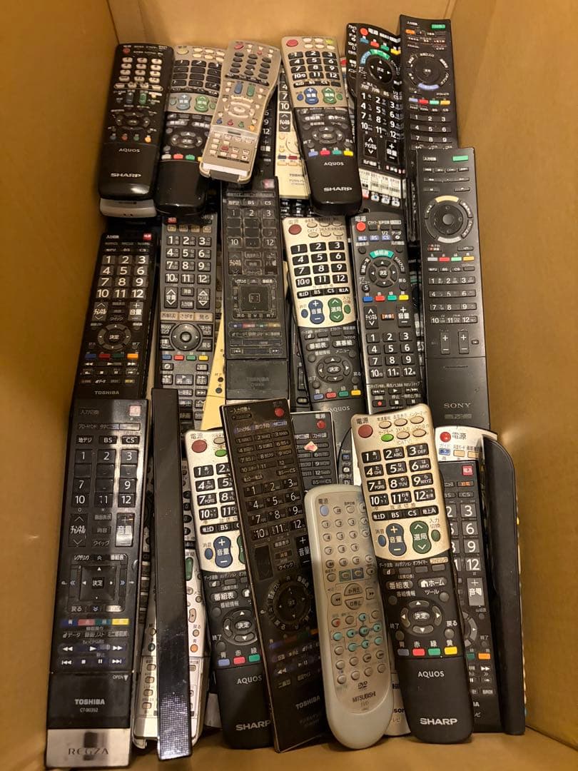 【激安】テレビ用リモコン多数セット　270点以上