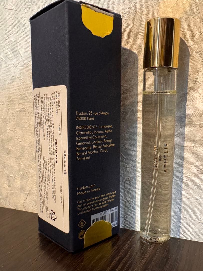 Trudon トゥルドン オードパルファム APHELIE アフェリー 15ml