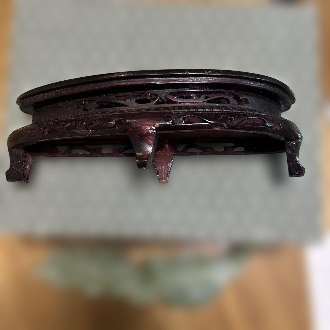 翡翠　岫玉（しゅうぎょく）のかぼちゃの置き物