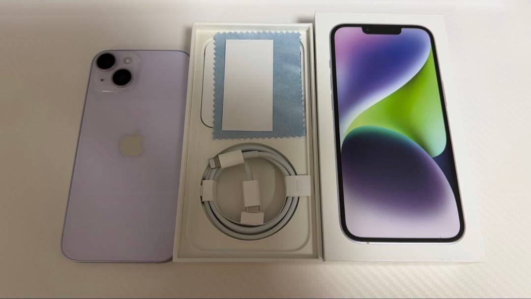 iPhone 14 パープル512GB