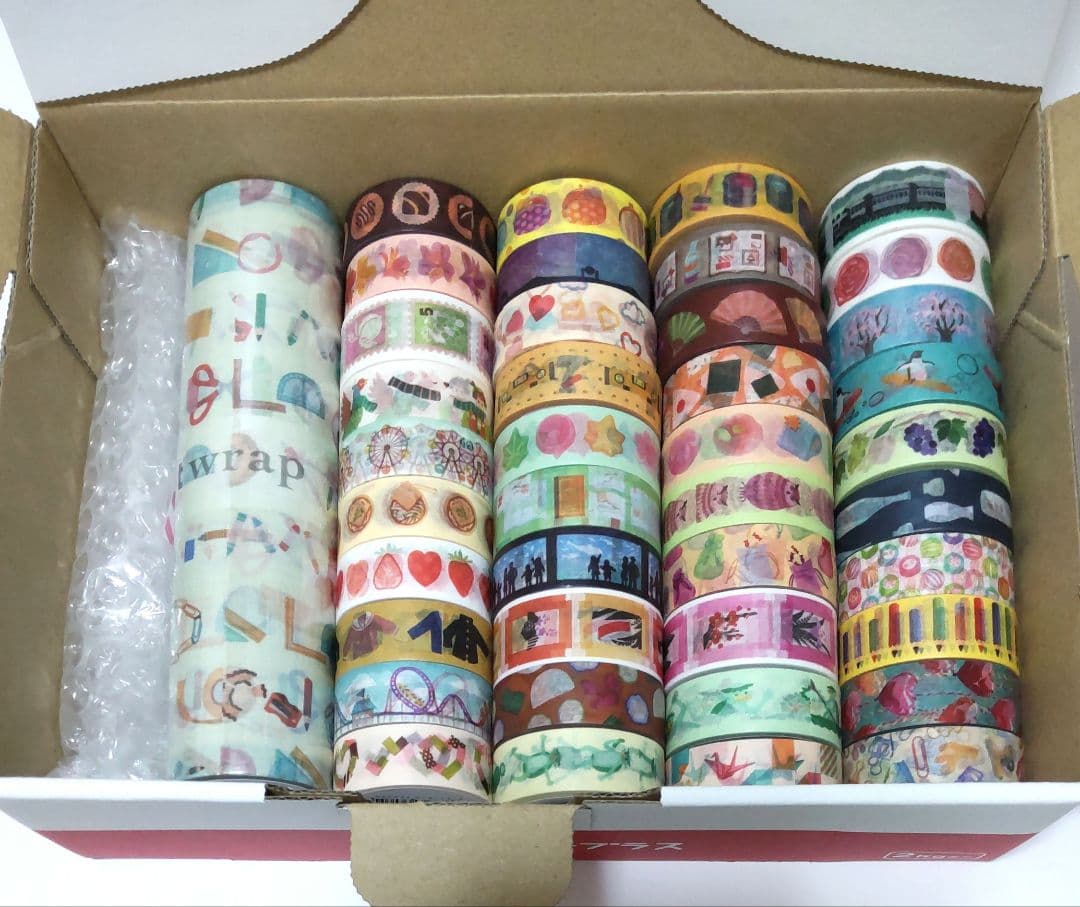 mt マスキングテープ まるいちきゅう 40本 + mt wrap 1本 ①