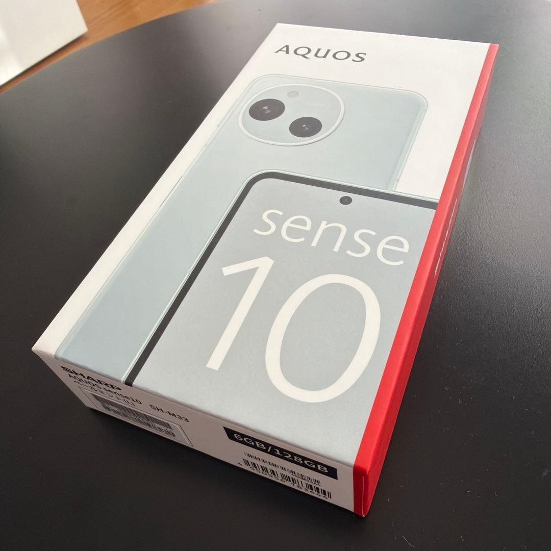 【新品・未開封】SHARP AQUOS sense10 ペールミント